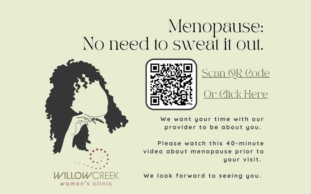 Menopause: No Need to Sweat it Out!